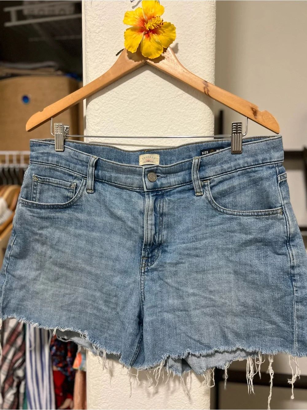 FAHERTY Denim Shorts